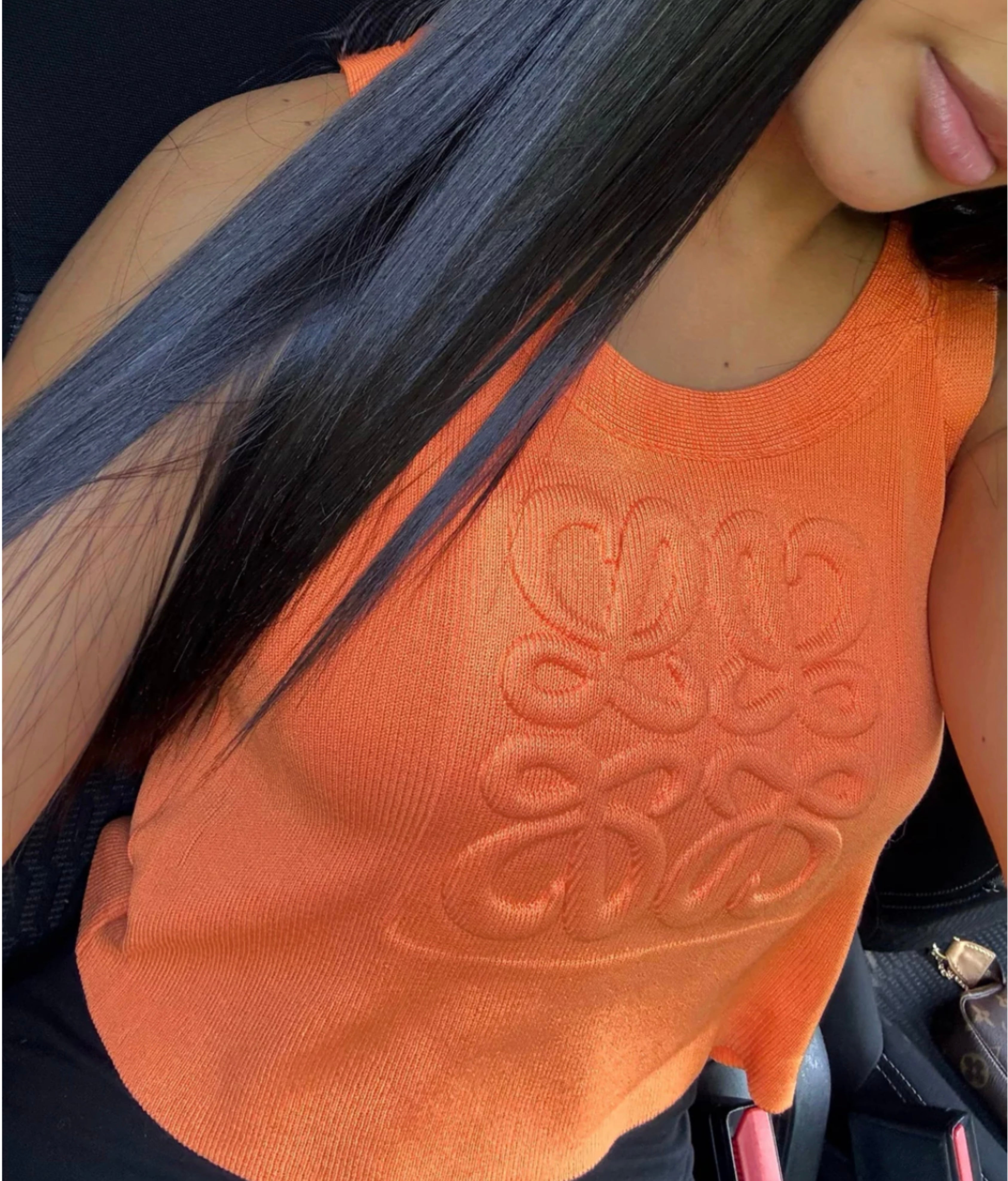 TOP LOEWE ORANGE RELIEF